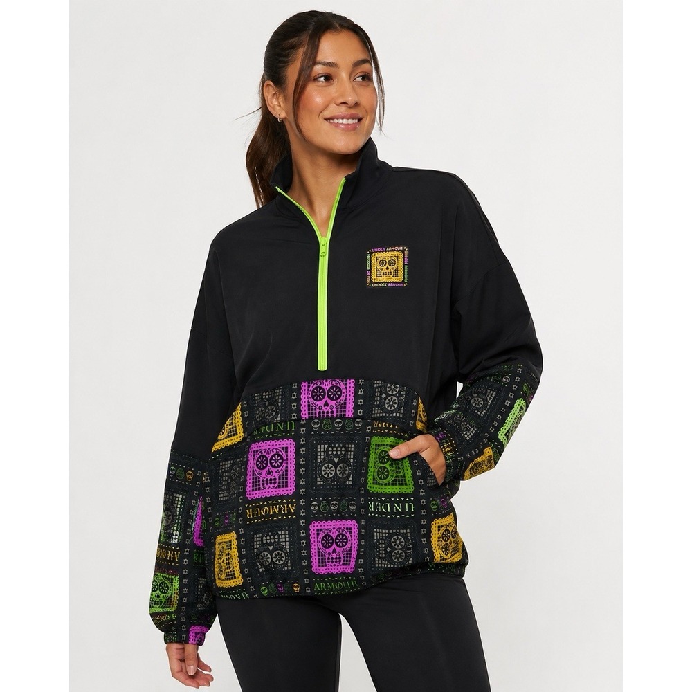 Under Armour Anorak Women's M Dia De Los Muertes Day Of The Dead Skull Storm